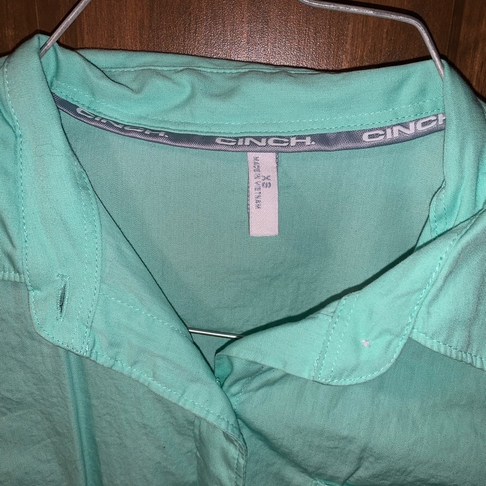 Cinch show shirt/ button up